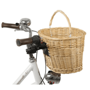 M-WAVE FRONT WICKER BASKET QR STEM FIT 25-32mm