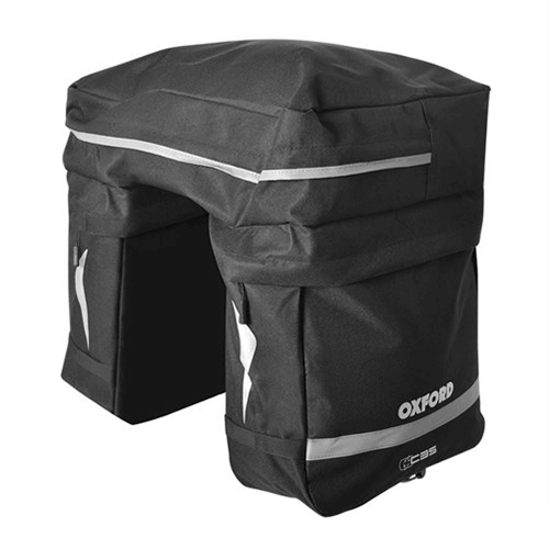OXFORD TRIPLE PANNIER BAG 35L BLACK