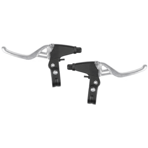 ALLOY MTB BRAKE LEVERS BLACK/SILVER