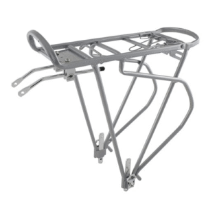 O-STAND REAR ADJUSTABLE PANNIER CARRIER SILVER