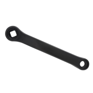 L/H CRANK 170mm PVC STEEL BLACK