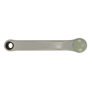 L/H CRANK 170mm PVC STEEL GREY