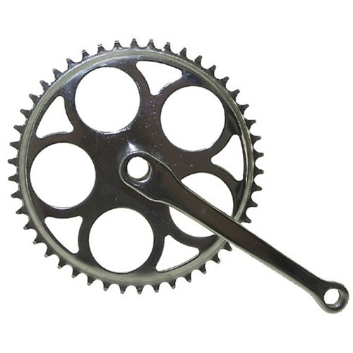 46T x 1/2 x 1/8 x 170mm STEEL COTTERED CHAINSET