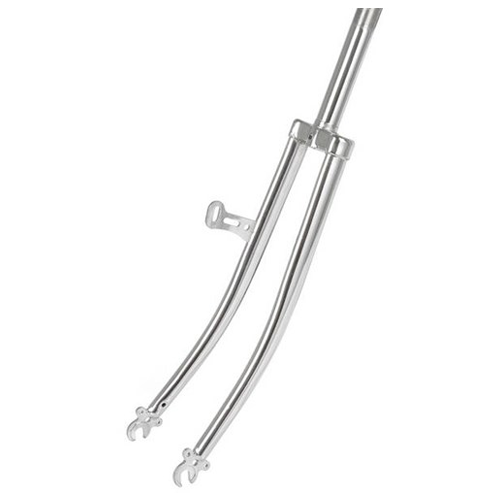 27"/700c x 1" THREADED STEEL CHROME FORKS