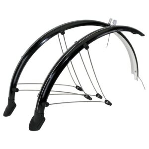TUFF GUARD 700c HYBRID BLACK MUDGUARD SET