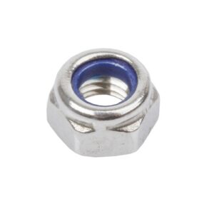STAINLESS STEEL M5 NYLOC NUT [100]