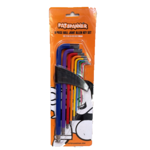 FAT SPANNER 9 PIECE ALLEN KEY SET