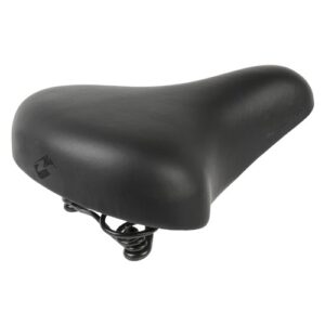 M-WAVE SPRUNG COMFORT SADDLE BLACK