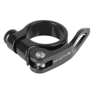M-WAVE SEAT CLAMP QR 34.9mm BLACK