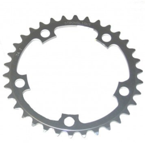 STRONGLIGHT CHAINRING 5 BOLT 110 BCD 34T SILVER