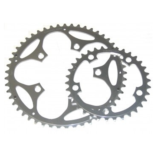 STRONGLIGHT CHAINRING 5 BOLT 130 BCD 39T SILVER