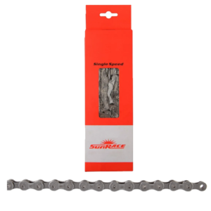 SUNRACE BMX/FIXIE SINGLE SPEED CHAIN SILVER