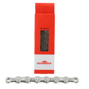 SUNRACE 12 SPEED SILVER CHAIN 126L