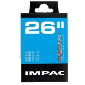 26 X 1 3/8 26 X 1-1.25 IMPAC PRESTA TUBE