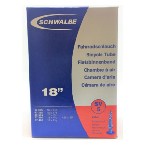 18 X 1 3/8 SCHWALBE PRESTA TUBE [SV5]