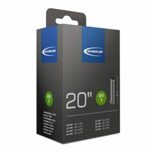 20 X 1.75-2.2 SCHWALBE SCHRADER TUBE [AV7]