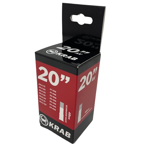 20 X 1.75-2.125 KRAB SCHRADER TUBE