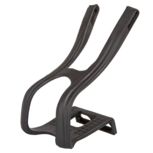 TOE CLIPS & STRAP SET BLACK