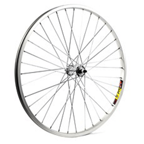 24" ATB SILVER ALLOY FRONT WHEEL