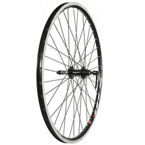 26" ATB BLACK DOUBLE SKIN SCREW ON QR REAR WHEEL