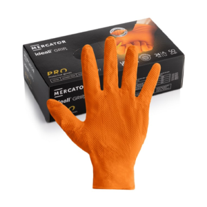 MERCATOR SUPER TOUGH NITRILE GLOVES LARGE [50]