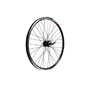 26" ATB BLACK DOUBLE SKIN DISC QR FRONT WHEEL
