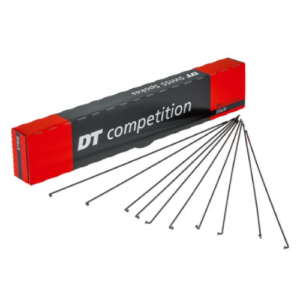 DT DOUBLE BUTTED BLACK SPOKES [STATE SIZE AT CHECKOUT]